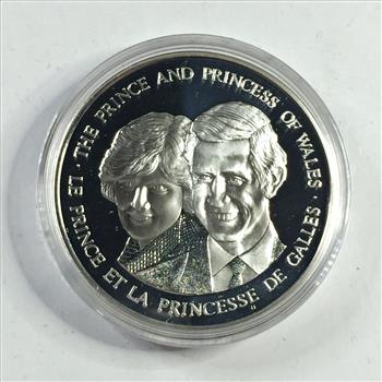 1983 Canada Proof Silver Commemorative - The Prince and Princess of Wales - in Original Royal Canadian Mint Box