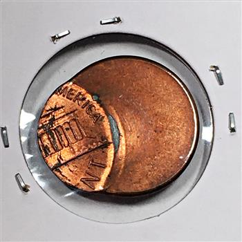 1983 Off Center Cent *High Grade Error Coin