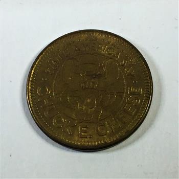 1983 Vintage Chuck E. Cheese Token*25c Play Token