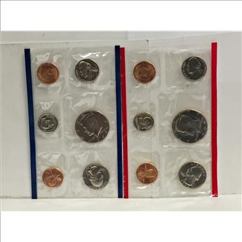 1984 United States Mint Uncirculated Coin Set*Both P & D Mint Marks*In Original US Mint Packaging