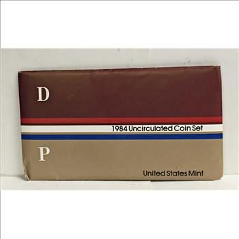 1984 United States Mint Uncirculated Coin Set*Both P & D Mint Marks*In Original US Mint Packaging
