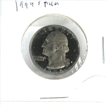 1984-S Proof Washington Quarter*Deep Cameo