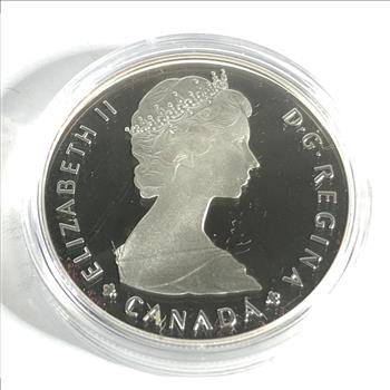 1985 Canada Proof Silver Dollar*Canada National Parks Centennial