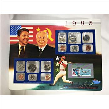 1985-P & D  US Uncirculated Mint Sets*Encased in 10
