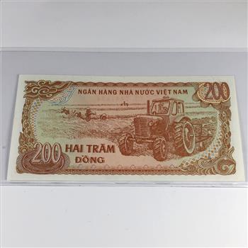 1987 Vietnam 200 Dong Banknote*Crisp Uncirculated