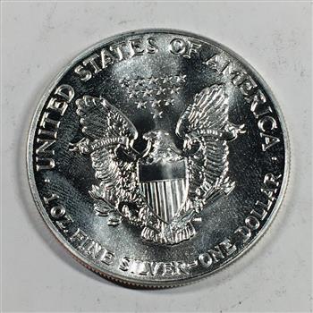 1988 American Silver Eagle*One Troy Ounce .999 Fine Silver