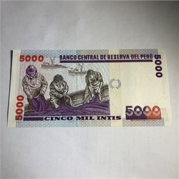 1988 Peru 5000 Intis*Crisp Uncirculated