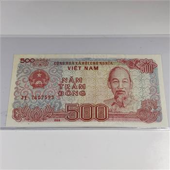 1988 Vietnam 500 Dong Banknote*Crisp Uncirculated