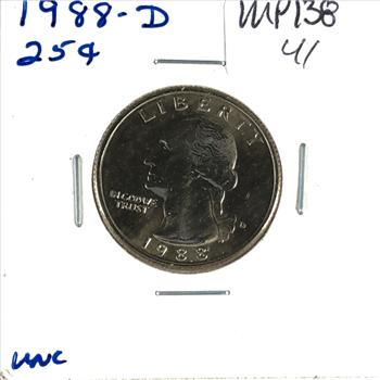 1988-D Washington Quarter*High Grade*Luster