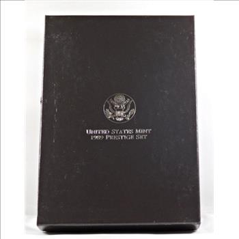 1989 Prestige Set*Includes Congress Bicentennial Proof Silver Dollar*Proof Mint Set