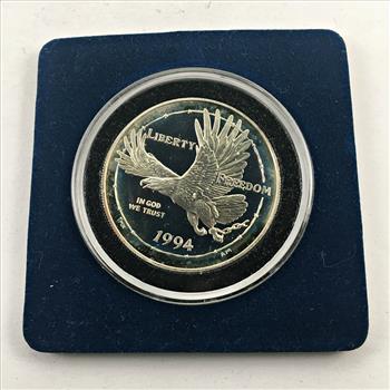 1994-P National Prisoner of War Museum Commemorative Proof Silver Dollar*DCAM*In Protective Capsule/Packaging