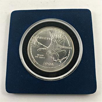1994-W National Prisoner of War Museum Commemorative Uncirculated Silver Dollar*In Protective Capsule/Packaging
