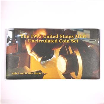 1995 United States Mint Uncirculated Coin Set*Both P and D Mint Marks*In Original US Mint Packaging