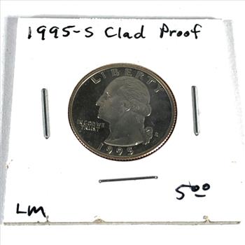 1995-S Proof Washington Quarter*Deep Cameo