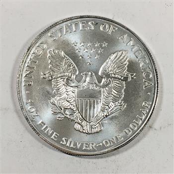 1996 American Silver Eagle*One Troy Ounce .999 Fine Silver
