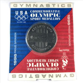 1996 USA Olympic Sports Medallion*Gymnastics*1.5