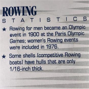 1996 USA Olympic Sports Medallion*Rowing*1.5