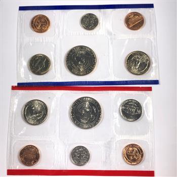 1996-P & D United States Mint Uncirculated Coin Sets*In Original US Mint Cellophane Packets