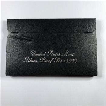 1997 United States Mint Silver Proof Set Including 3 Silver Coins In Govt Packaging