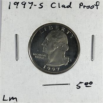 1997-S Proof Washington Quarter*Deep Cameo