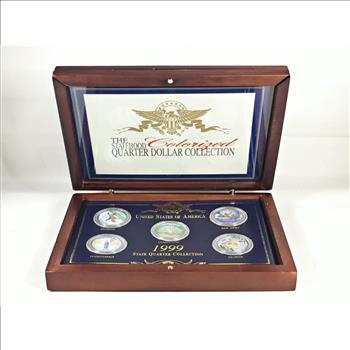 1999 Colorized State Quarter Collection*In Capsules and Nice Storage/Display Box