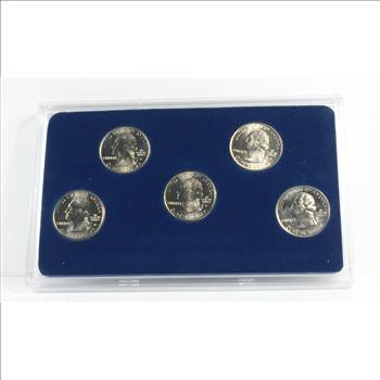 1999 Commemorative State Quarters*Philadelphia Mint*Custom Holder and Box