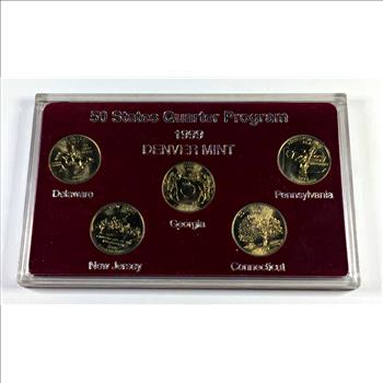 1999 Denver Mint Commemorative Quarters*Uncirculated in Original Custom Holder