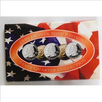 1999 Denver Mint Edition State Quarter Collection*In Original Box