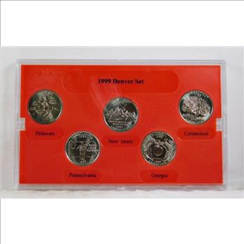 1999 Denver Mint Edition State Quarter Collection*In Original Packaging