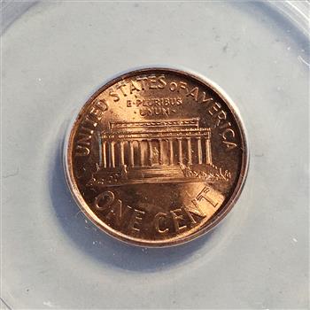 1999 MS65 RED Broadstruck Cents Anacs Error Coin