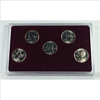 1999 Statehood Commemorative Quarters Collection*In Custom Holder*Denver Mint