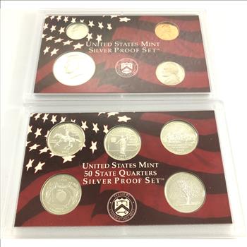1999 United States Mint Silver Proof Set*Includes 1999 State Commemorative Quarters*In Original US Mint Packaging