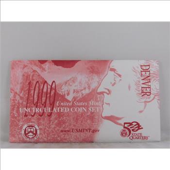 1999 United States Mint Uncirculated Coin Set*Denver Minted*In Original Packaging