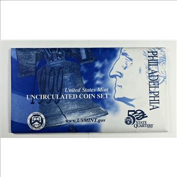 1999 United States Mint Uncirculated Coin Set*Philadelphia Mint*Includes Commemorative Quarters*In Original US Mint Packaging