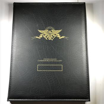 1999-2004 Commemorative State Quarter Collection*60 Both Uncirculated and 24K Gold Layered Quarters*In Protective Portfolio