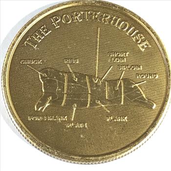 1st Edition Peter Luger; New York Est. 1887 Commemorative Medallion*Great American Restaurant Series*1.5