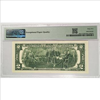 $2 2017A Federal Reserve STAR Note; Chicago-Gem Uncirculated 65 EPQ by PMG-Fr#1941-G*-S/N G06389487* ppH