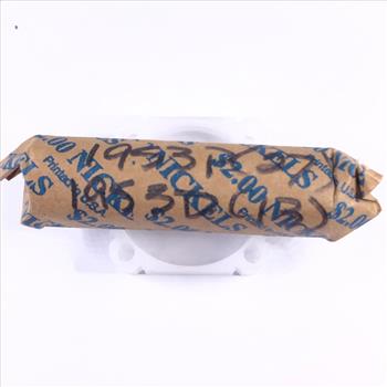 $2 Roll of Jefferson Nickels*Wrapper is Marked 1953-P and 1955-D*WE Have Not Researched This Roll