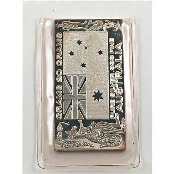 20 Grams .999 Fine Proof Silver Bar*Australia*The Silver Mint