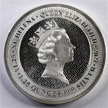 2000 Balloon Glow Albuquerque Balloon Fiesta Medallion*1oz .999 Fine Silver Highlighted in 24K Gold*Protective Capsule