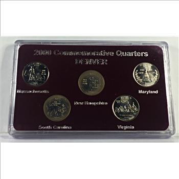2000 Denver Mint Commemorative State Quarters*In Custom Holder