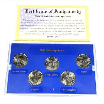 2000 Philadelphia Mint Edition State Quarter Collection*In Original Packaging
