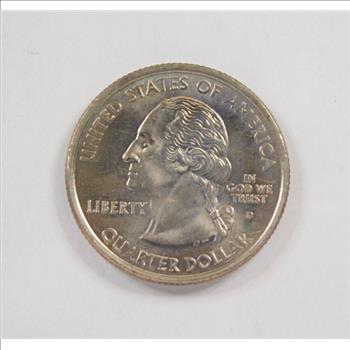 2000-D Colorized Virginia Commemorative State Quarter