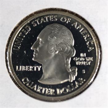 2000-S Proof Silver Maryland State Commemorative Washington Quarter*Deep Cameo