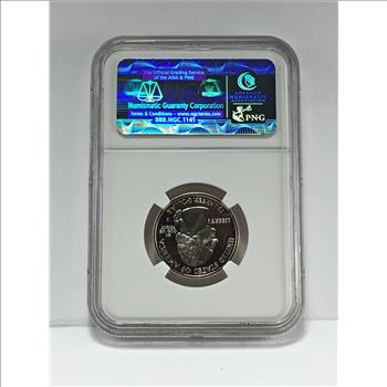 2000-S Proof Silver Massachusetts State Commemorative Washington Quarter*Graded PF69 ULTRA CAMEO by NGC