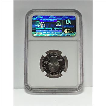 2000-S Proof Silver New Hampshire State Commemorative Washington Quarter*Graded PF69 ULTRA CAMEO by NGC