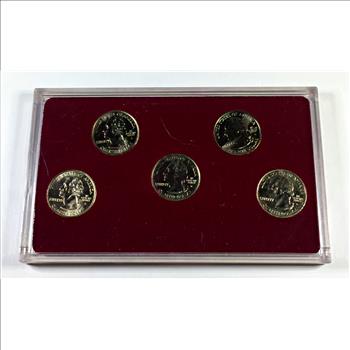 2001 Denver Mint Commemorative Quarters*Uncirculated in Original Custom Holder