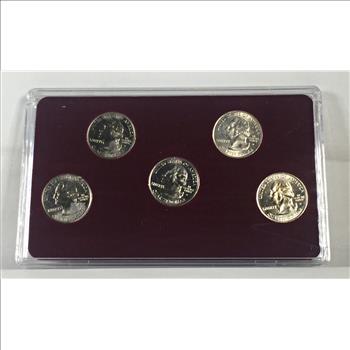 2001 Denver Mint Commemorative State Quarters*In Custom Holder and Gift Box