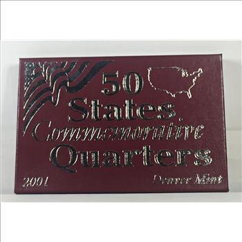 2001 Denver Mint Commemorative State Quarters*In Custom Holder and Gift Box