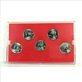 2001 Denver Mint Edition State Quarter Collection*In Custom Holder & Original Packaging